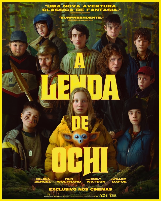 Cartaz do filme A Lenda de Ochi.