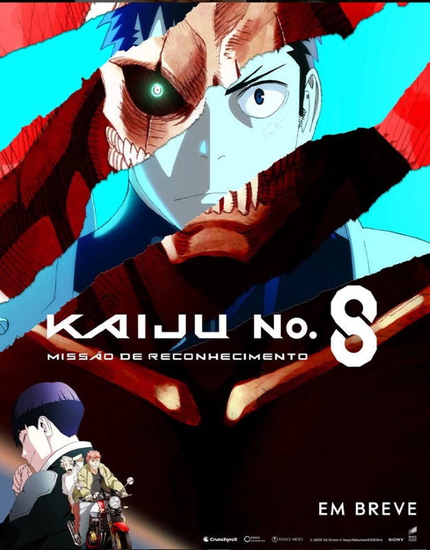 Cartaz do filme Kaiju No. 8: Missão de Reconhecimento.