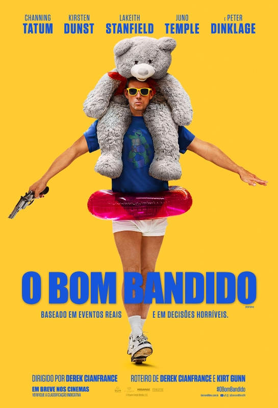 Cartaz de divulgação do filme O Bom Bandido.