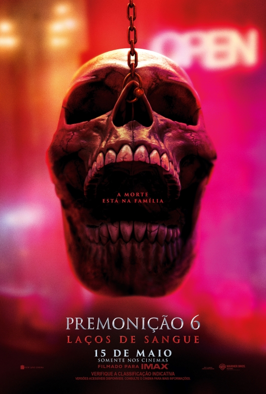 Cartaz do filme Premonição 6: Laços de Sangue.